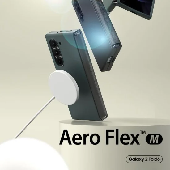 Cover Samsung Z Fold 6 Aero Flex Magsafe Case Araree - Black